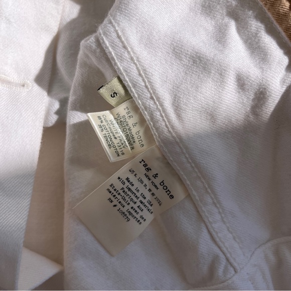 Rag & bone white denim jacket - Picture 8 of 8